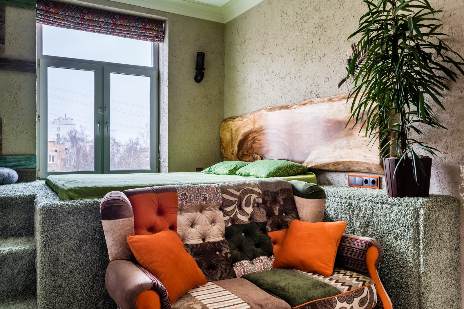 Необычная квартира в стиле Бохо Шик