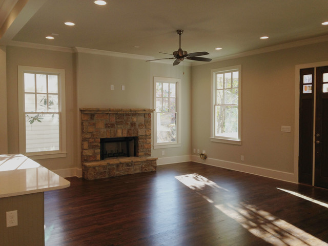 Brookhaven Custom Build (2) traditional-family-room