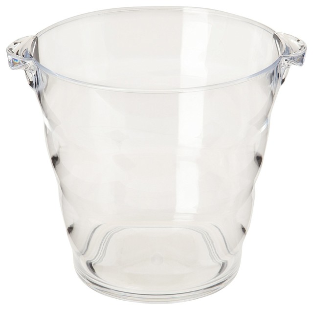 Acrylic Wine Bucket Contemporary Ice Tools And Buckets by Kitchen