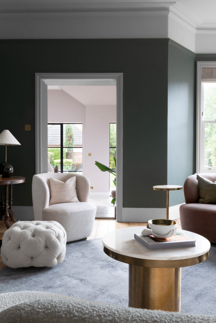 Eclectic Entertaining Space - West Kirby eklektisk-vardagsrum