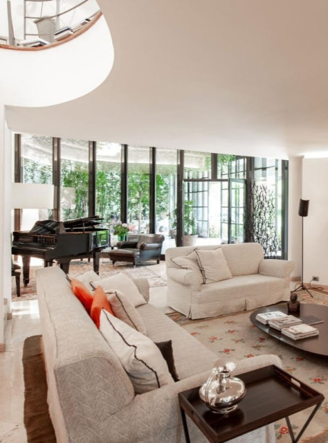 Loft in Milan eclectique-salon