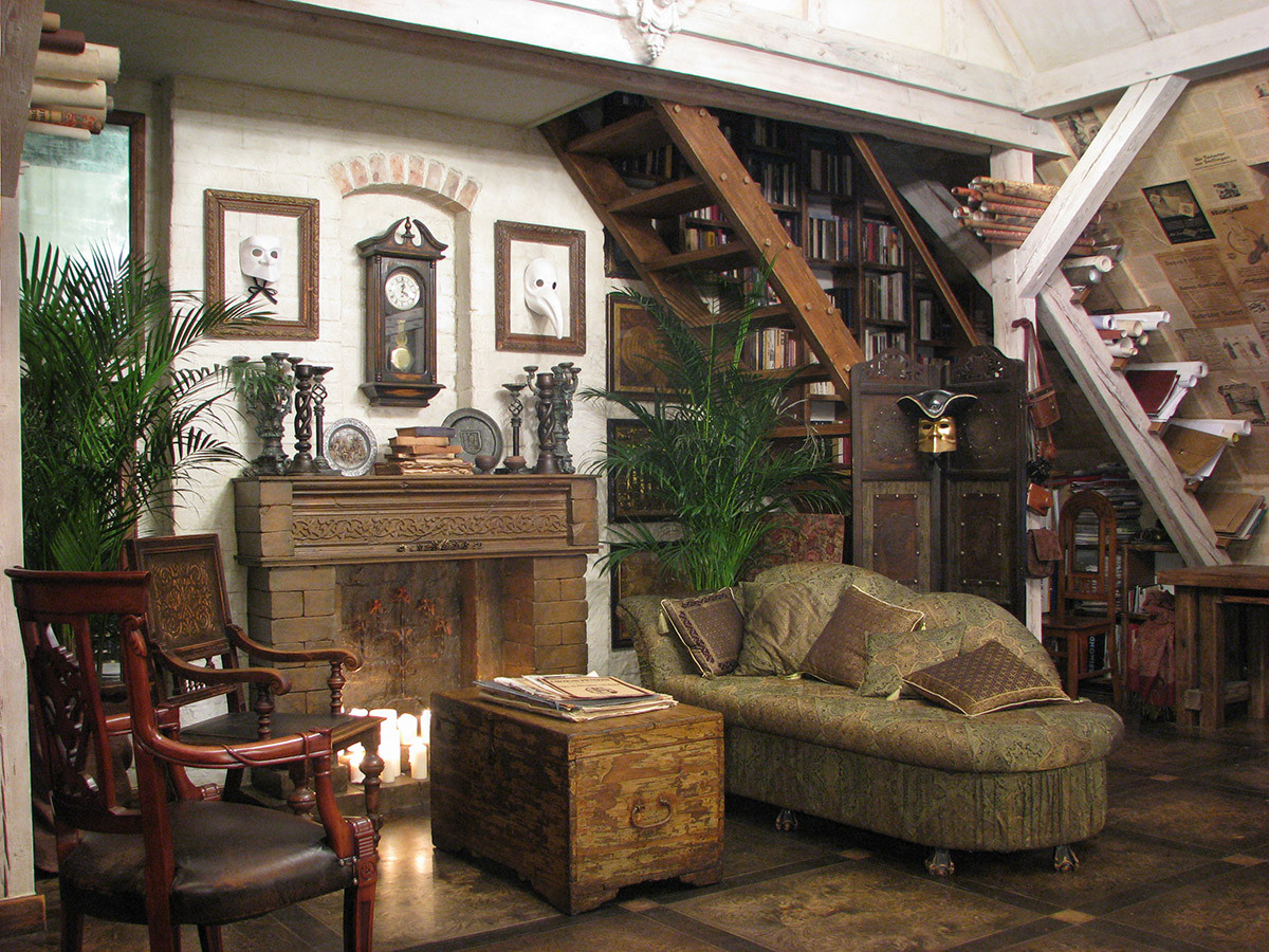 МАНСАРДА в СТАРОМ ДОМЕ. Калининград. Дизайнер Максим Панков.