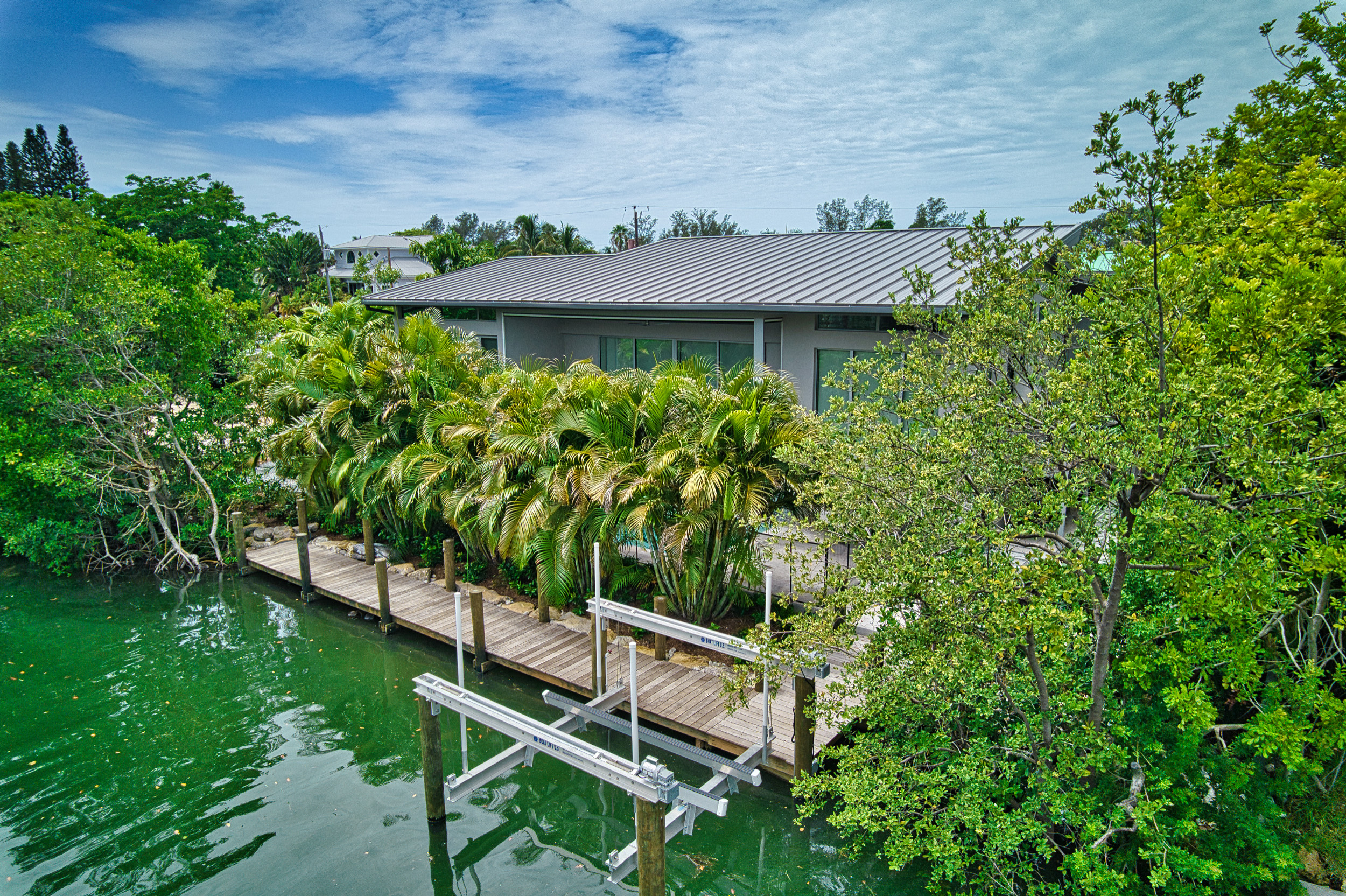 Modern Longboat Key Canal Home