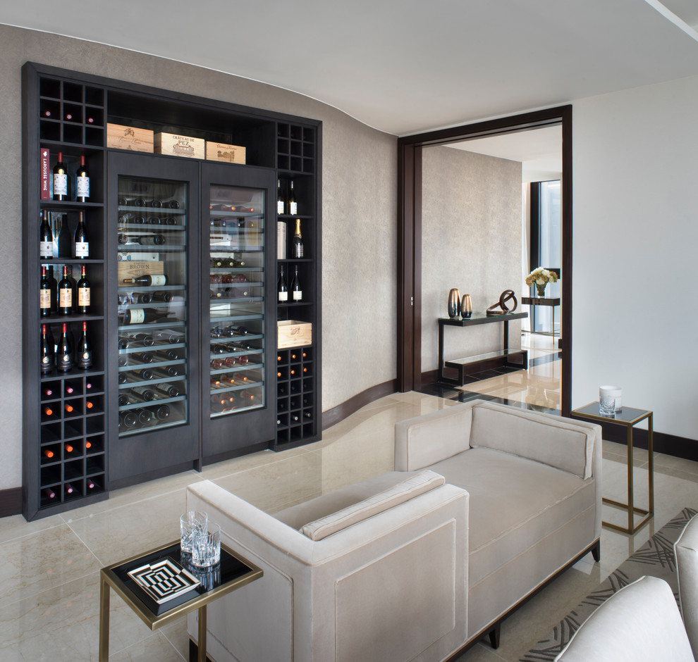 Corniche Penthouse Block B - Contemporary - Wine Cellar - London - by ...