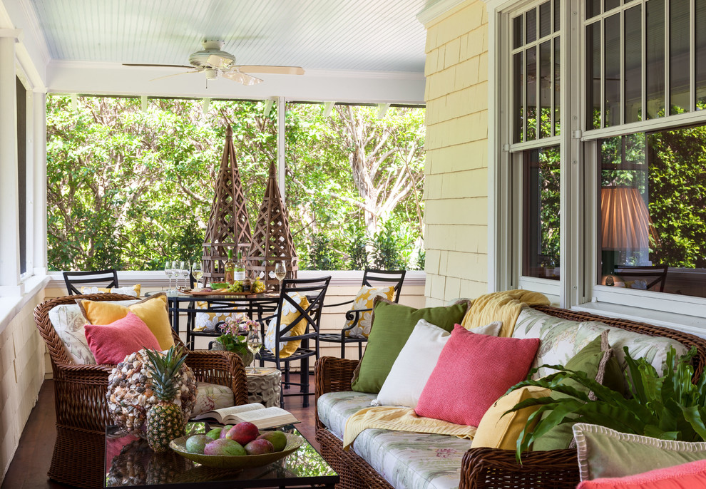 This is an example of a traditional verandah in Miami.