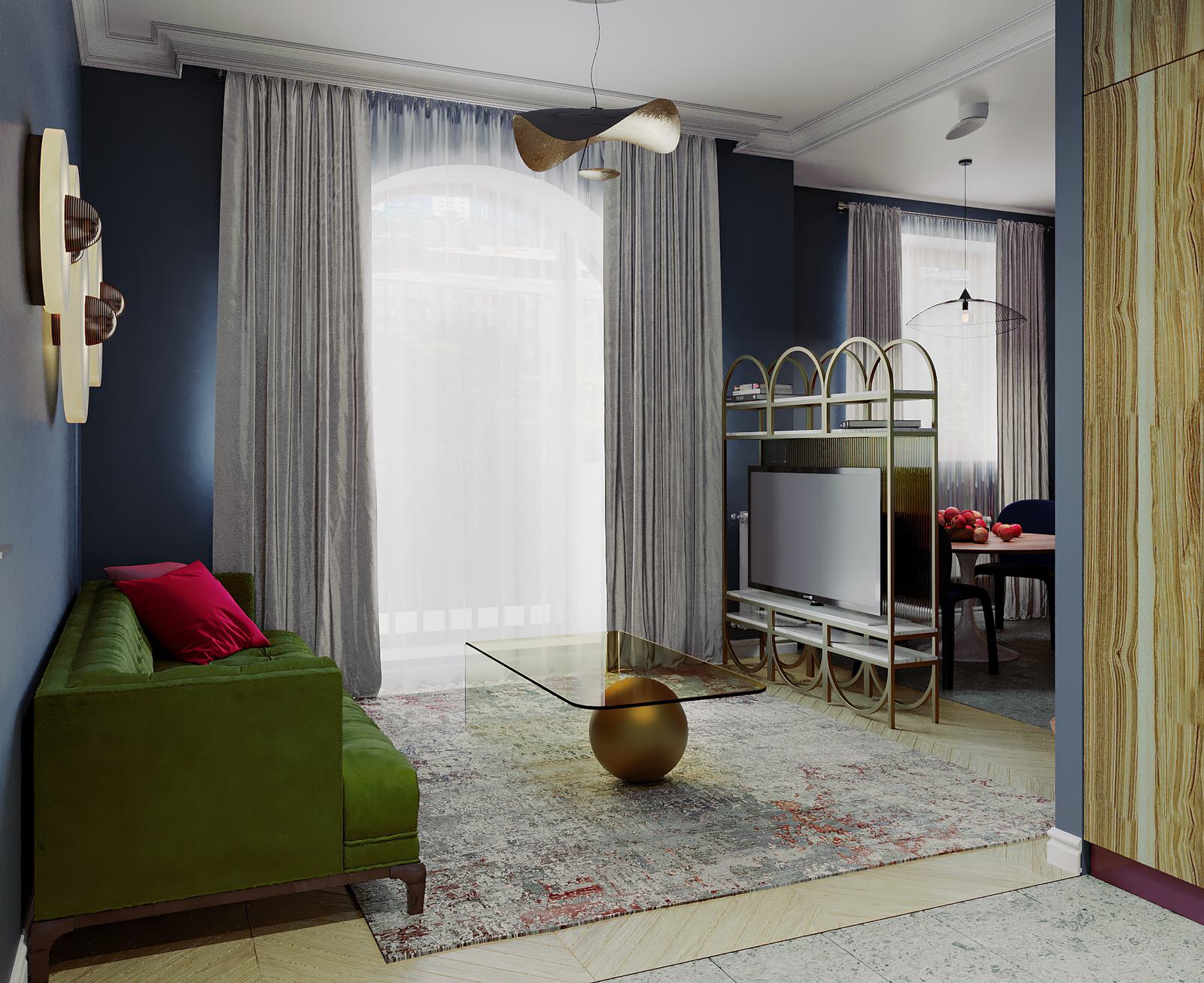 Проект квартиры в ЖК Аура