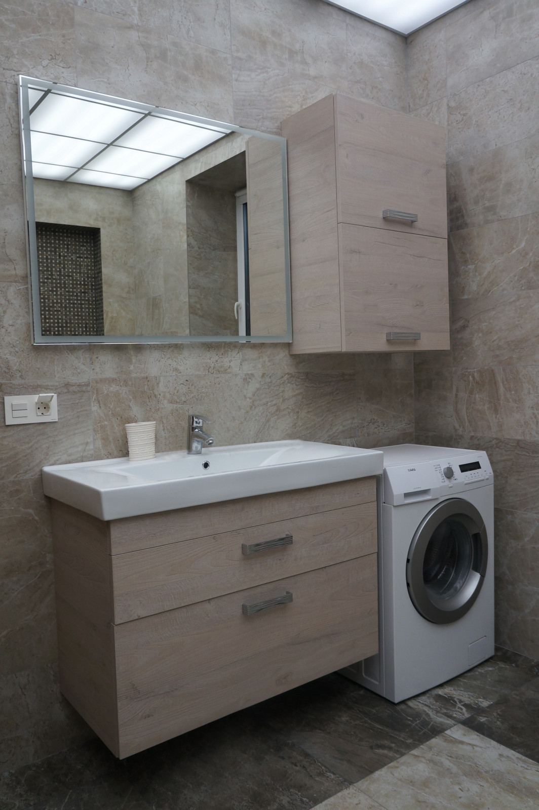 Интерьер ванной  в современном стиле