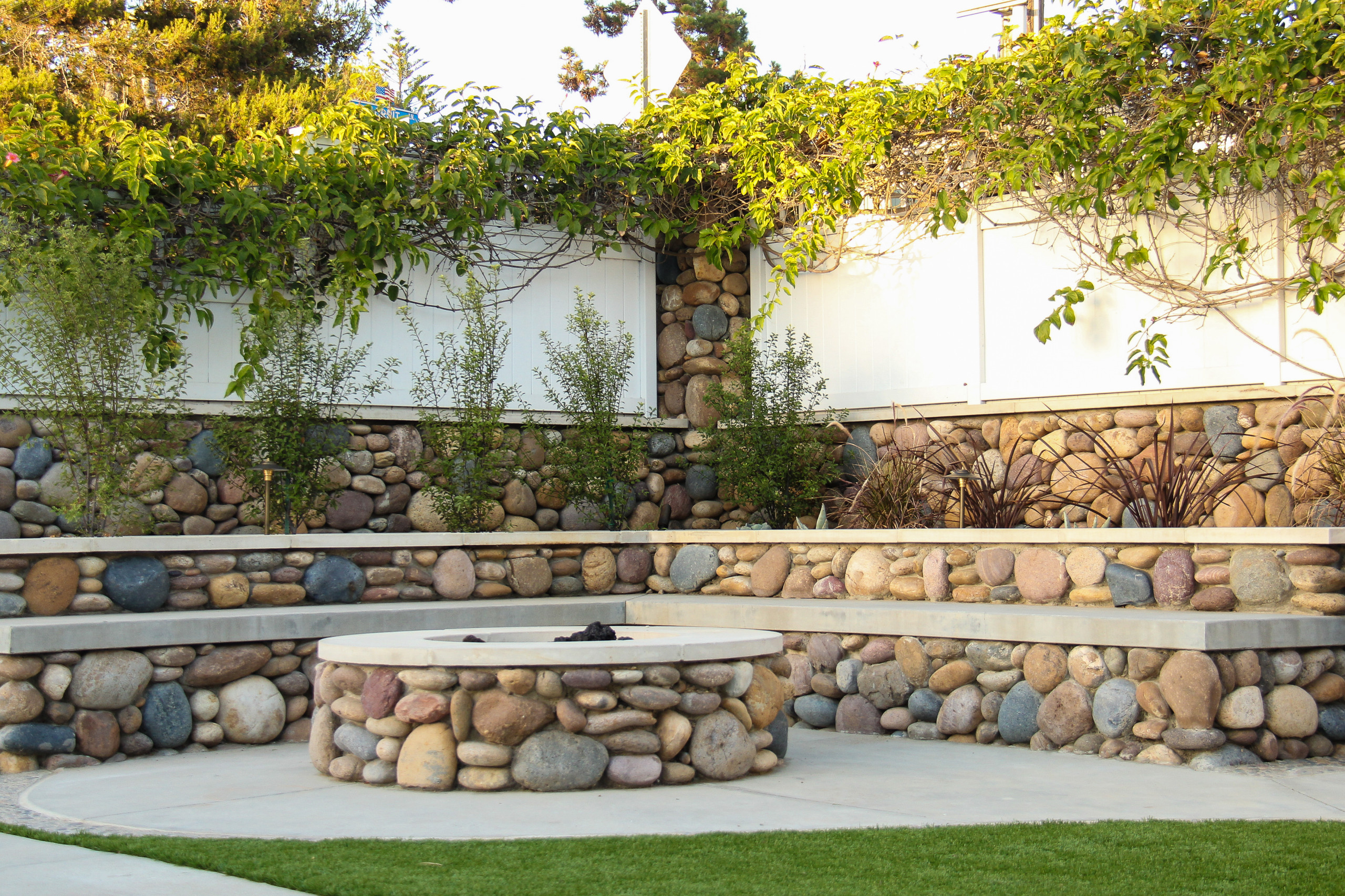 backyard hardscape
