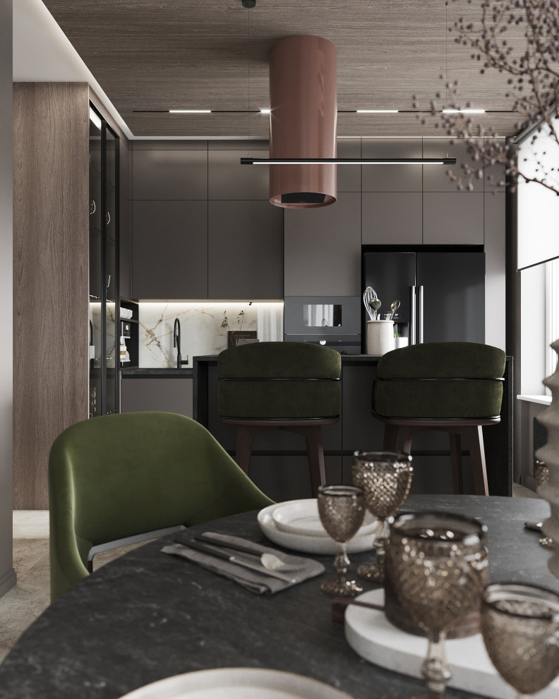 ЖК Level Амурская, квартира для молодой пары с детьми, 82 кв.м.