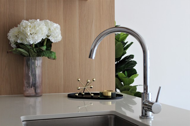 South Melbourne Airbnb trendy-koekken