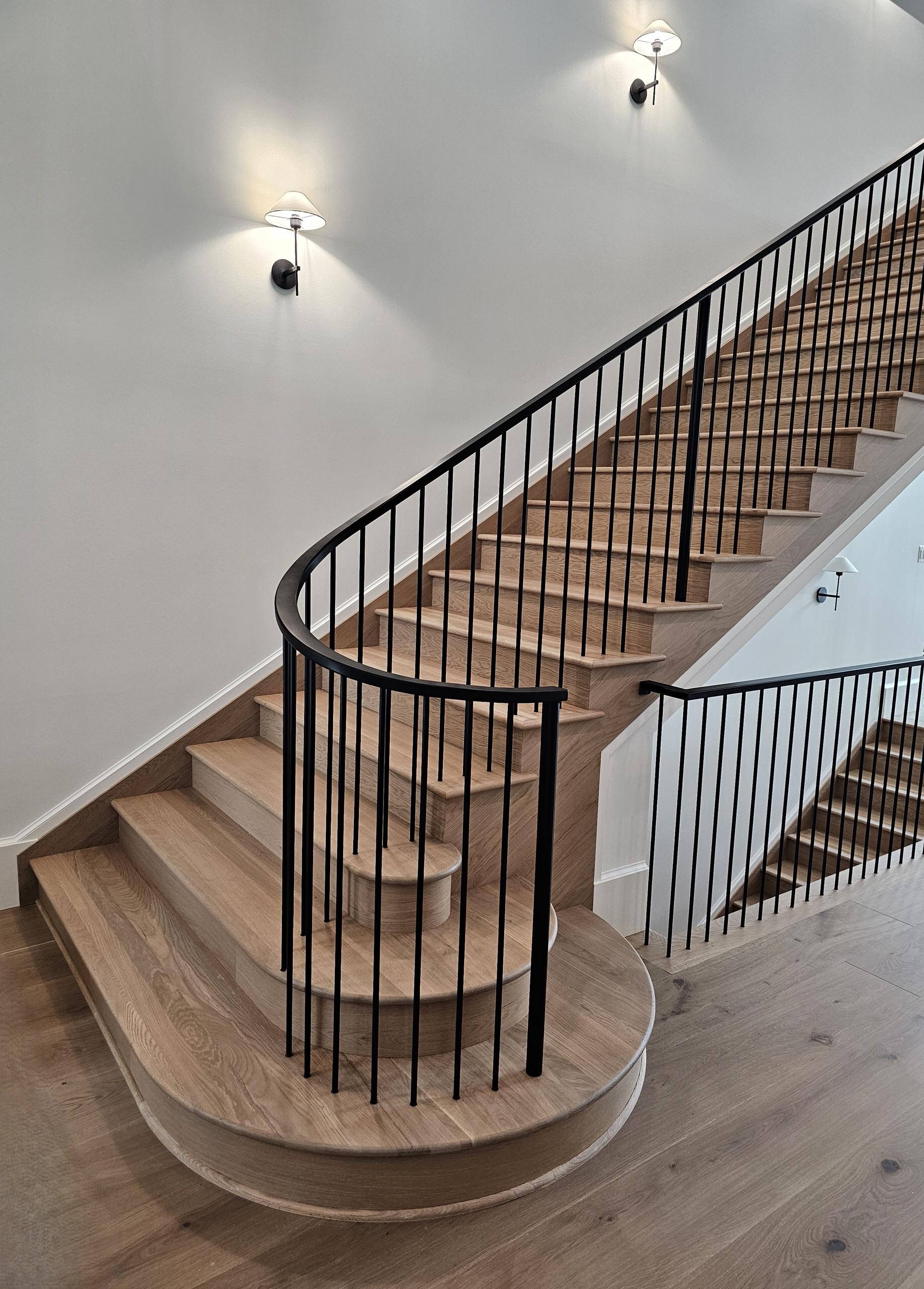 119_Remarkable White Oak Staircase, McLean, VA 22101
