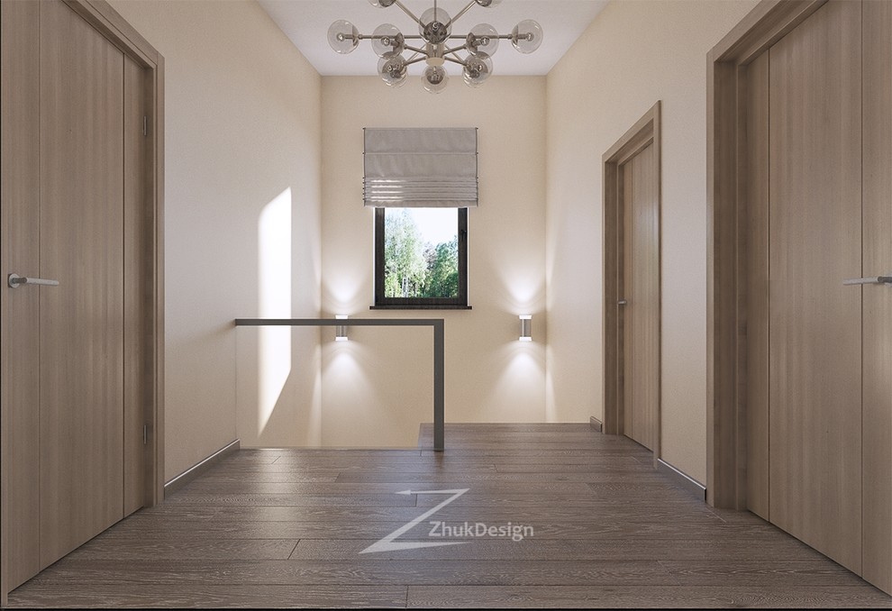 Интерьер загородного дома в современном стиле