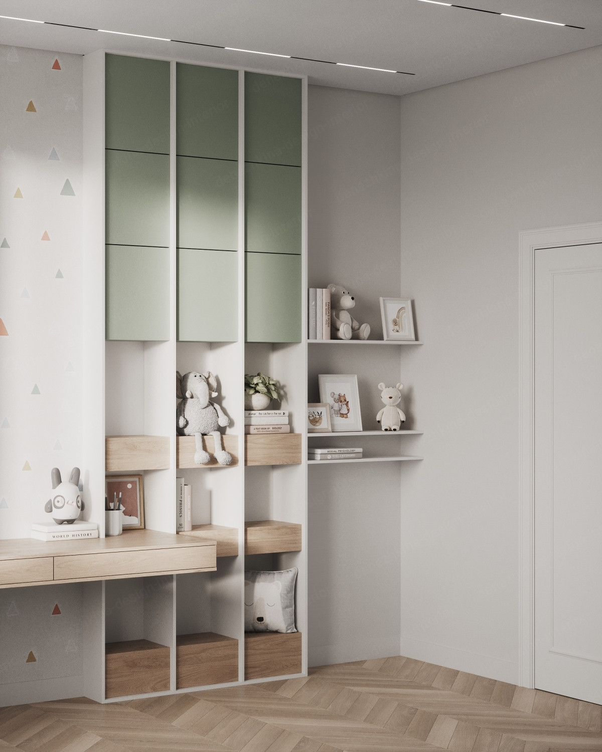 Дизайн проект 3 комнатной квартиры — ЖК Скандинавия