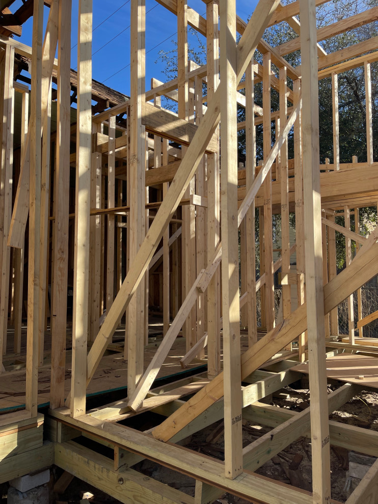 Grandfathered House framing