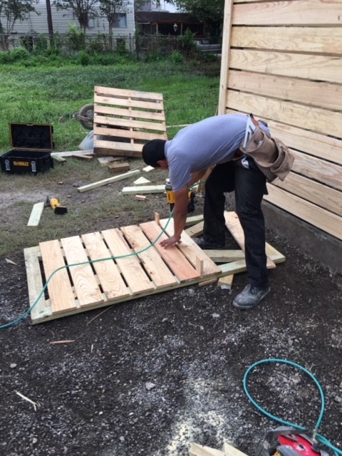 Wood Cottage Fence - Horizontal