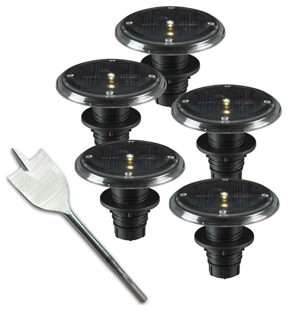 kenroy home solar deck lights