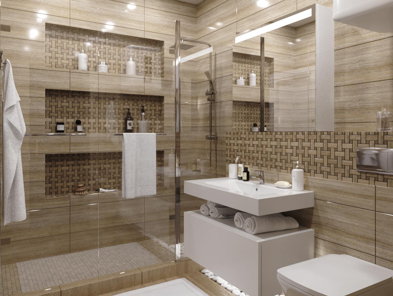 Проекты ванных комнат для магазина сантехники и плитки