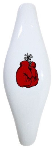 Boxing Gloves Ceramic Series, Cabinet Pull