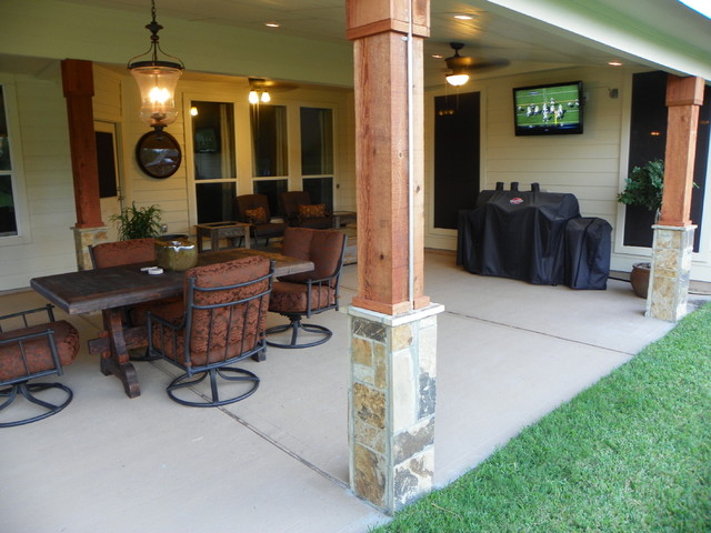 Post options - Patio - Houston - de Affordable Shade Patio Covers