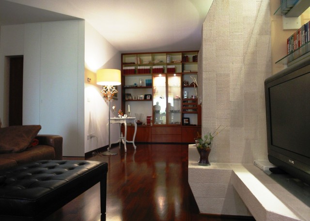 Casa V&N contemporary-vardagsrum