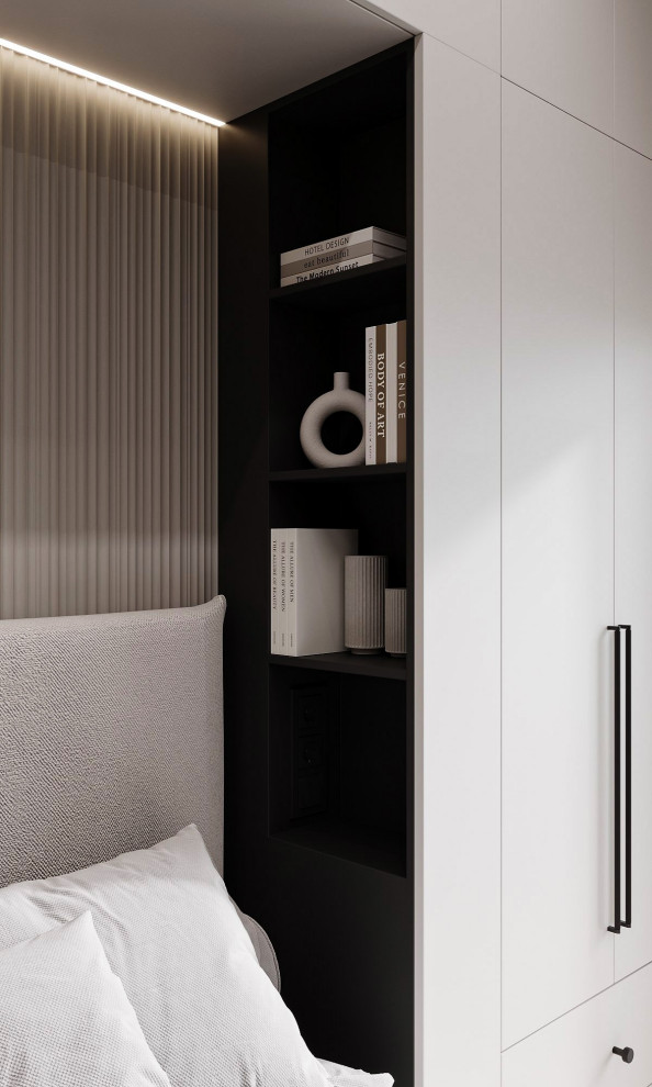 Интерьер квартиры в ЖК "Метрополия"