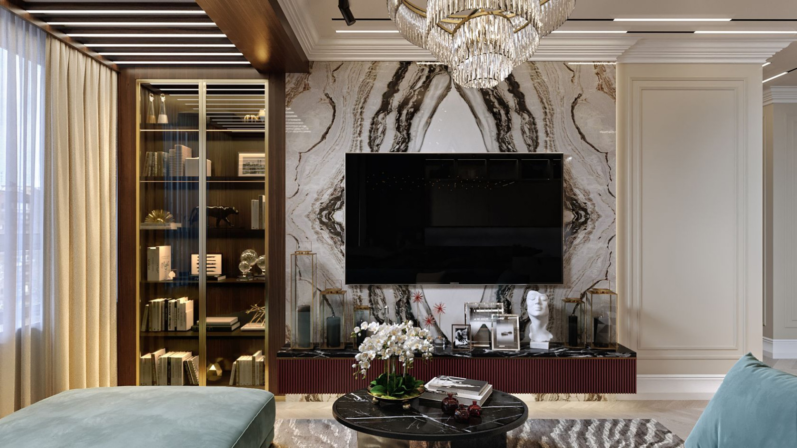 ЖК Тимирязевский, кухня-гостиная