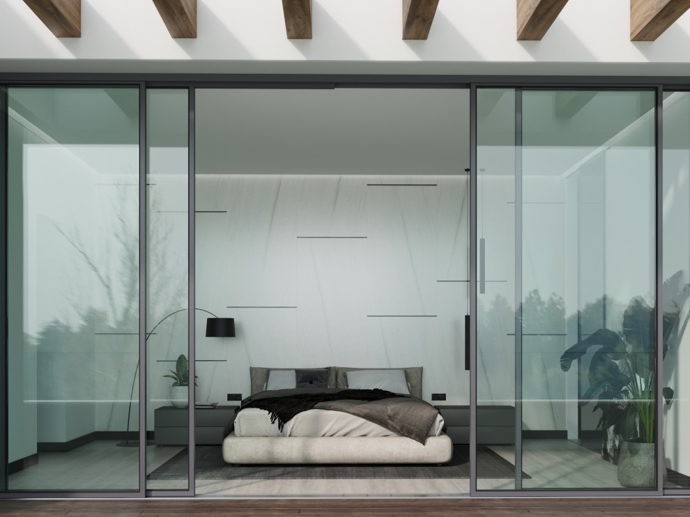 Дом Минимализм в пос.Позелы