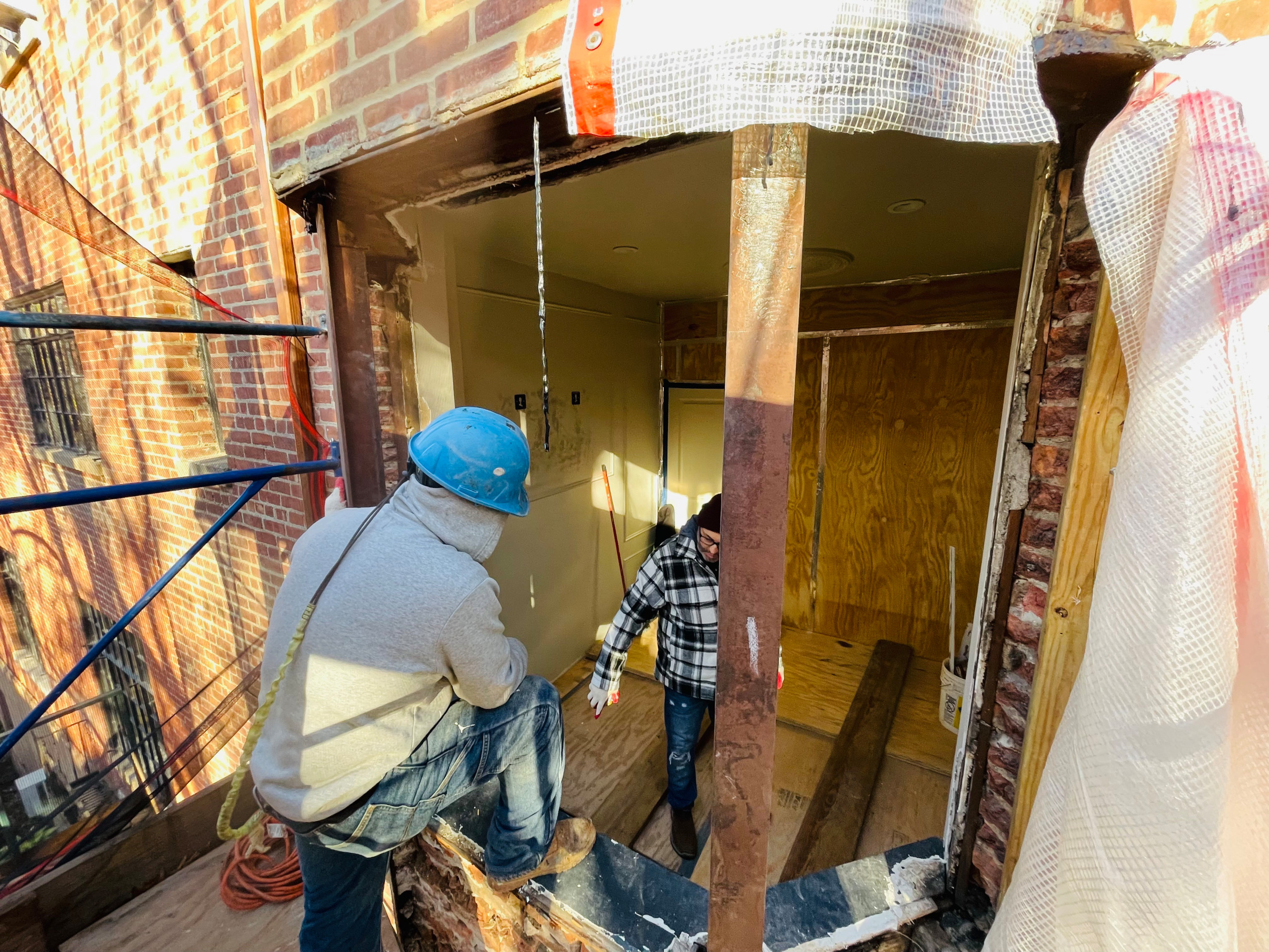 Facade Restoration @ Lafayette Ave