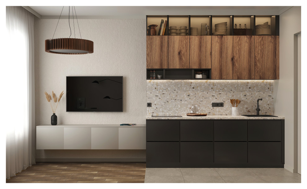 Кухня-гостиная