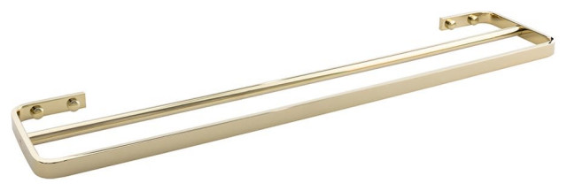 Atlas Homewares SODTB600 22 Inch Double Towel Bar - French Gold