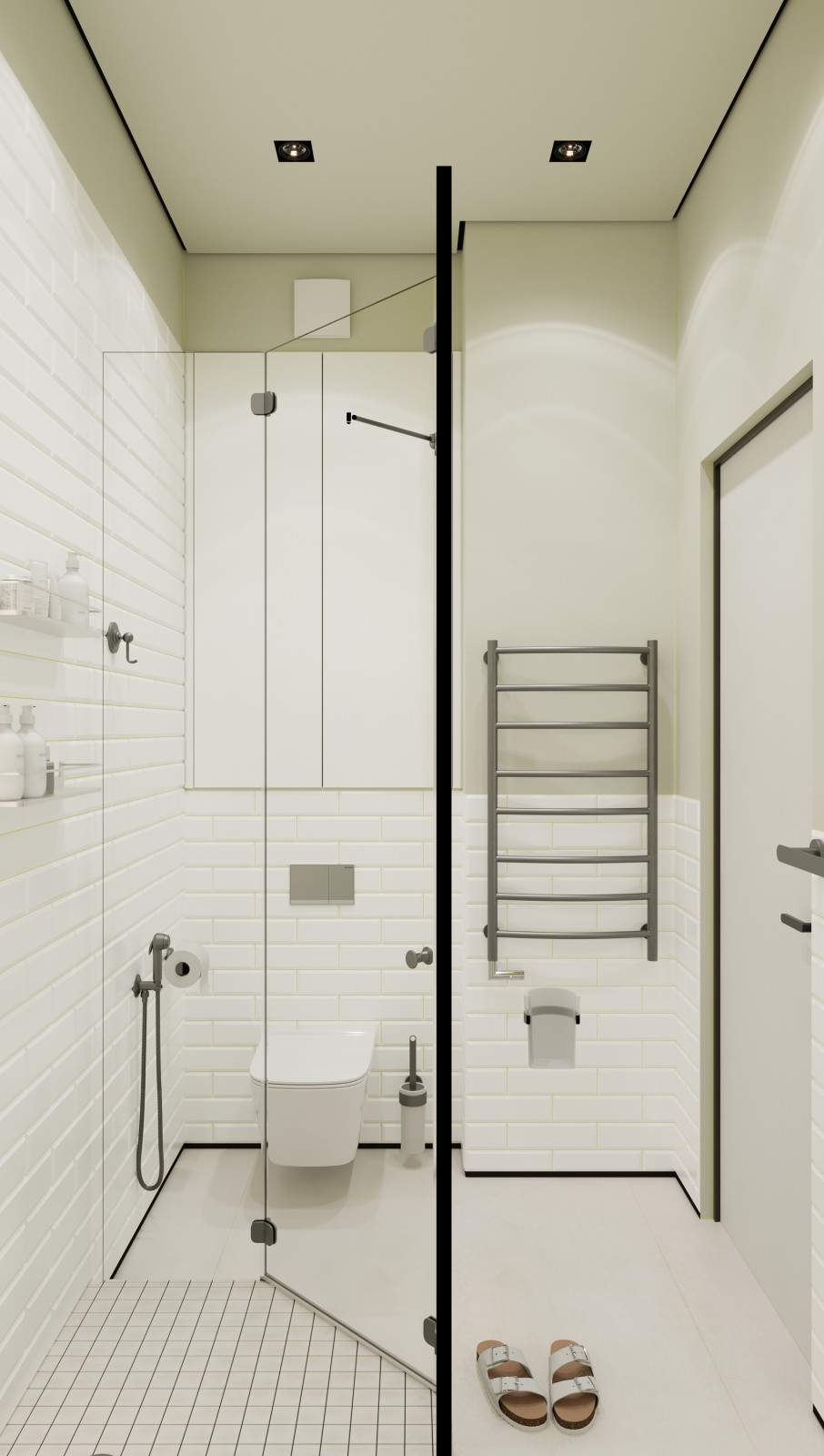 ЖК "Скандинавия", душевая