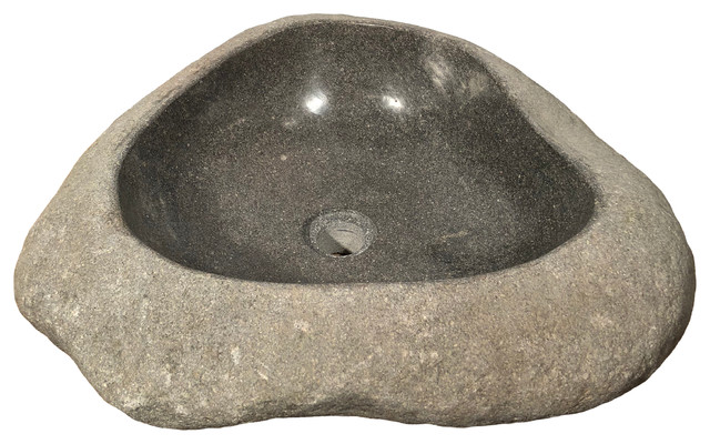 River Rock Boulder Stone Vessel Sink 1 River Rock Boulder Stone Vessel Sink 1