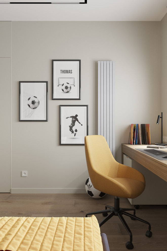 Детская комната юного поклонника футбола