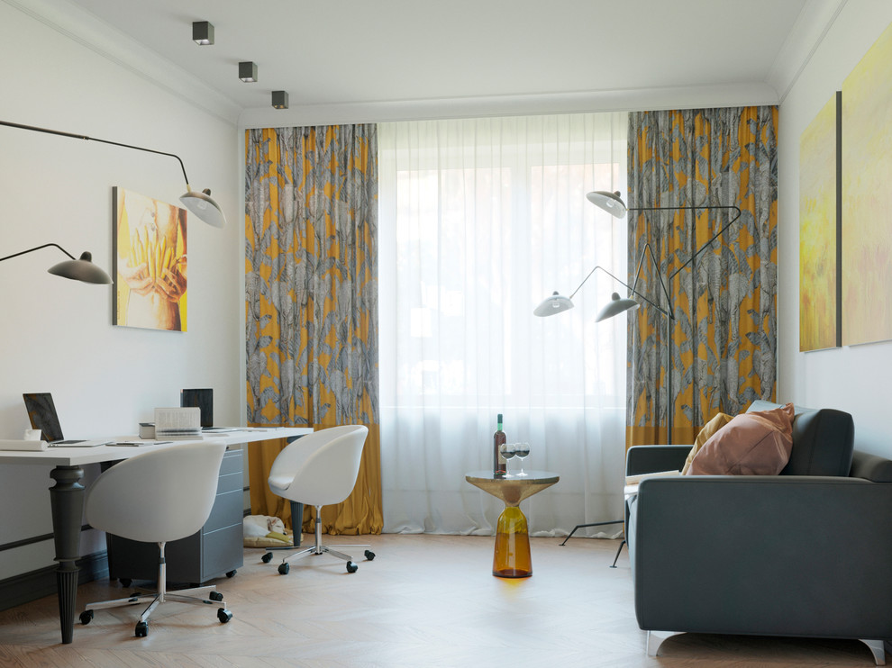 Дизайн-проект трехкомнатной квартиры в ЖК "Платинум"