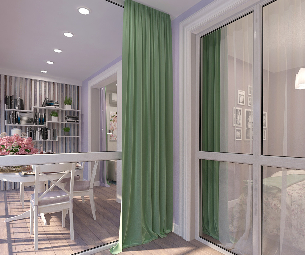 Интерьер квартиры-студии площадью всего 50кв.м