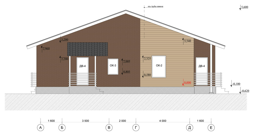 Дом в скандинавском стиле