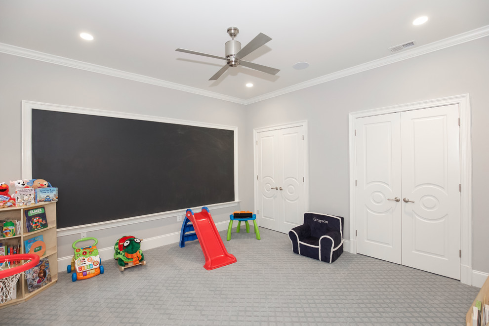Transitional home design photo in DC Metro