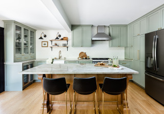 Kitchen With Red and Mint Green Kitchen Décor - Soul & Lane