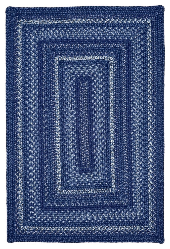 Homespice Decor Indigo Indoor/Outdoor Rug, 27"x45" Contemporary