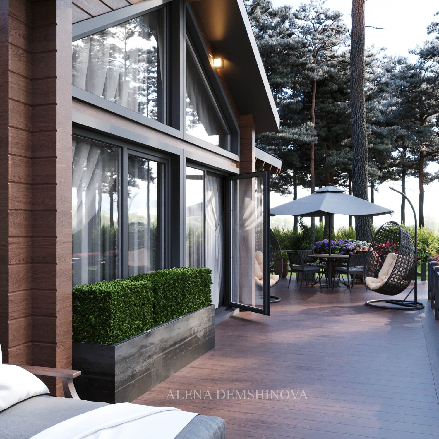 Дом в Пушкинском лесу