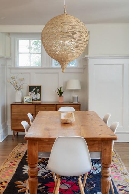 Updated Boho Colonial contemporaneo-comedor