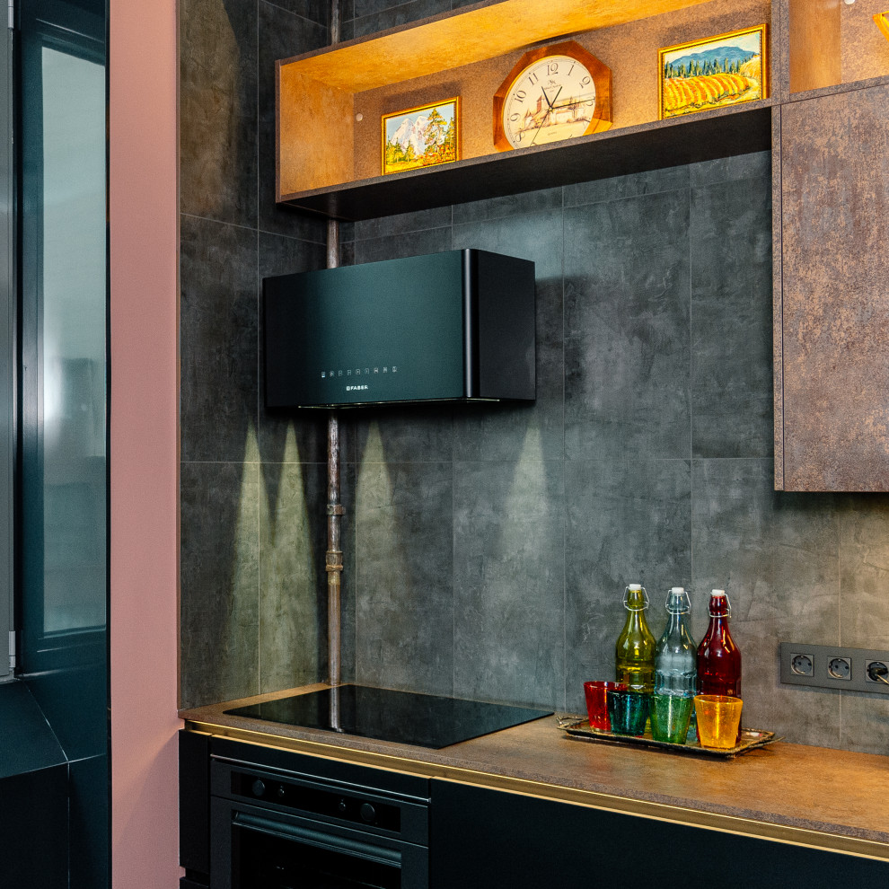 Яркая кухня для ярких хозяев!