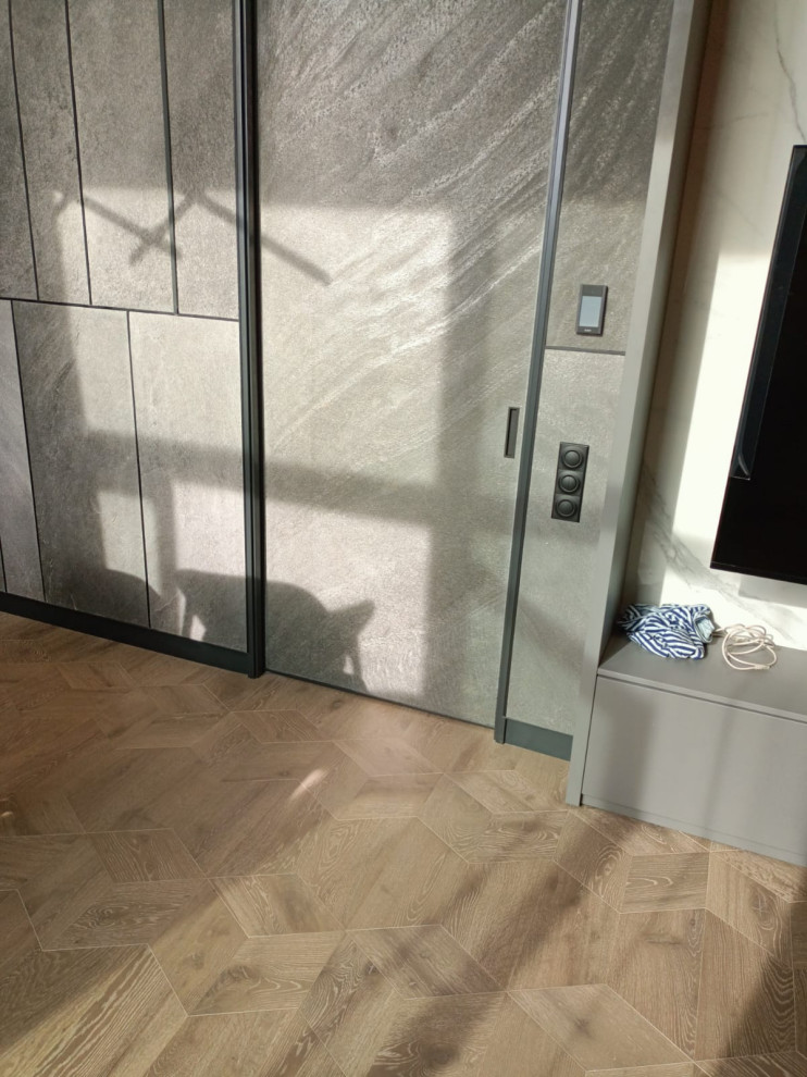 Инженерный  модульный паркет и инженерная доска, частный дом