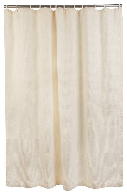54" W x 72" L Premium Fabric Shower Curtain - Contemporary - Shower  Curtains - by CSI Bathware | Houzz