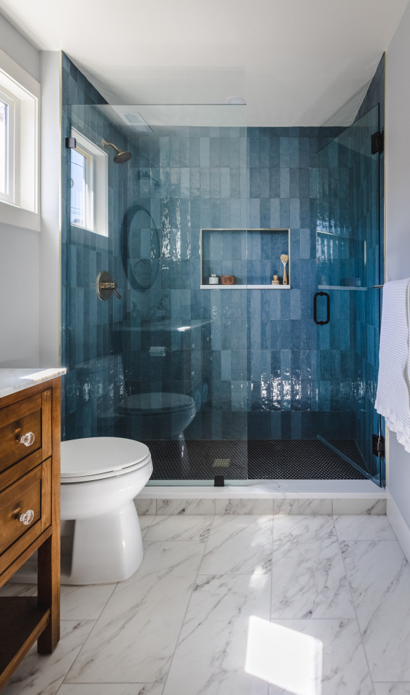 Bathroom - transitional bathroom idea in Denver