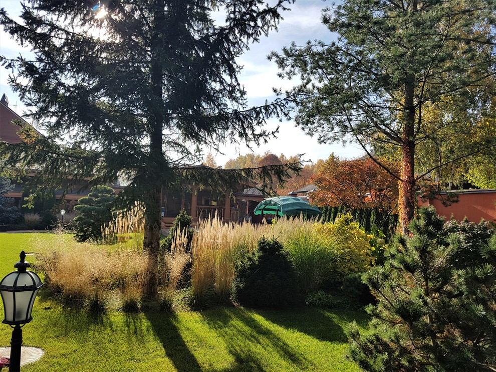 Сад с аурой.Осенние краски.