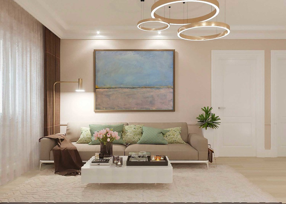 Проект квартиры. Красногорск. Площадь: 82 м2.