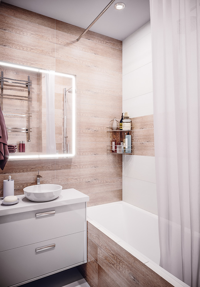 малогаборитная квартира в стиле Loft