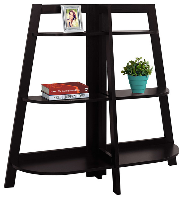 48 Corner Accent Etagere Bookcase Contemporary Bookcases By 48 Corner Accent Etagere Bookcase Contemporary Bookcases By Monarch Specialties