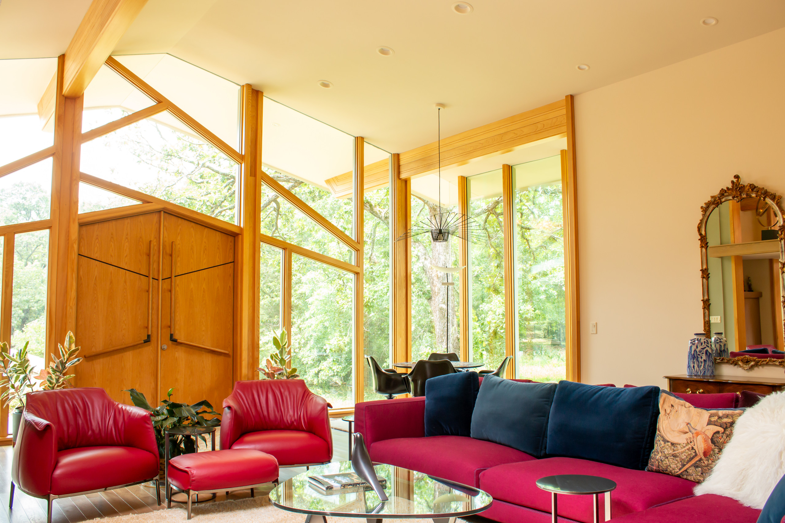 Frank Lloyd Wright Inspired Interior (Corcoran)